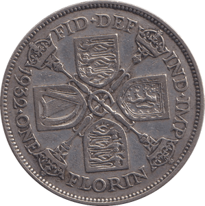 1932 FLORIN ( GF ) - FLORIN - Cambridgeshire Coins
