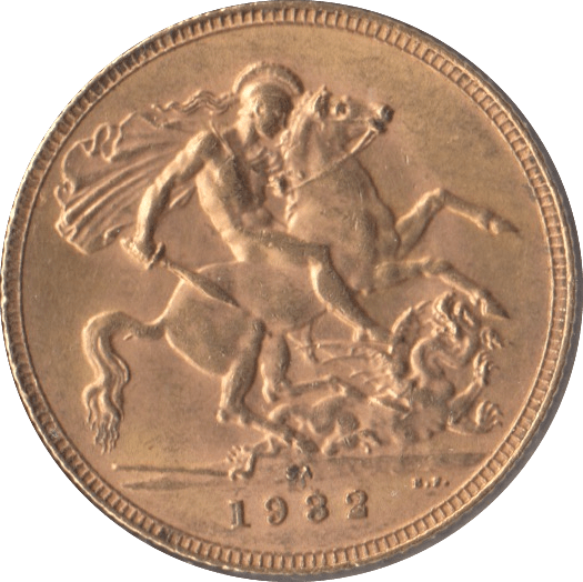 1932 GOLD SOVEREIGN ( AUNC ) SOUTH AFRICA - Sovereign - Cambridgeshire Coins