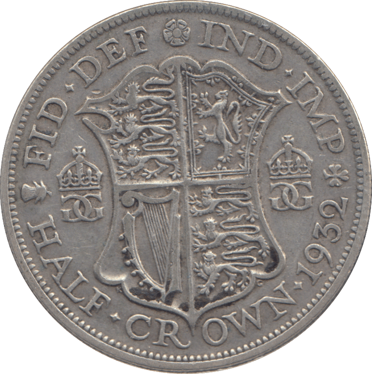 1932 HALFCROWN ( GF ) - HALFCROWN - Cambridgeshire Coins