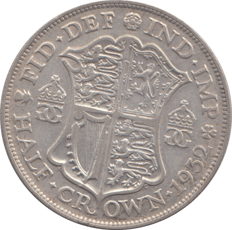 1932 HALFCROWN ( GF ) - HALFCROWN - Cambridgeshire Coins