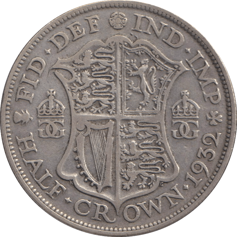 1932 HALFCROWN ( GF ) - WORLD COINS - Cambridgeshire Coins