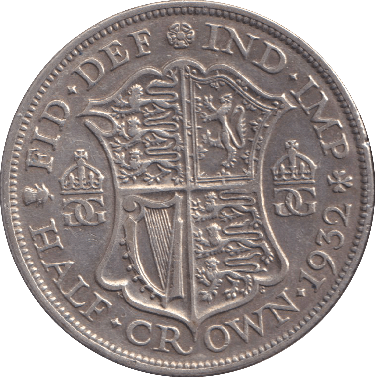 1932 HALFCROWN ( GVF ) - HALFCROWN - Cambridgeshire Coins