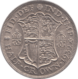 1932 HALFCROWN ( UNC ) - HALFCROWN - Cambridgeshire Coins