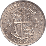 1932 HALFCROWN ( UNC ) - HALFCROWN - Cambridgeshire Coins