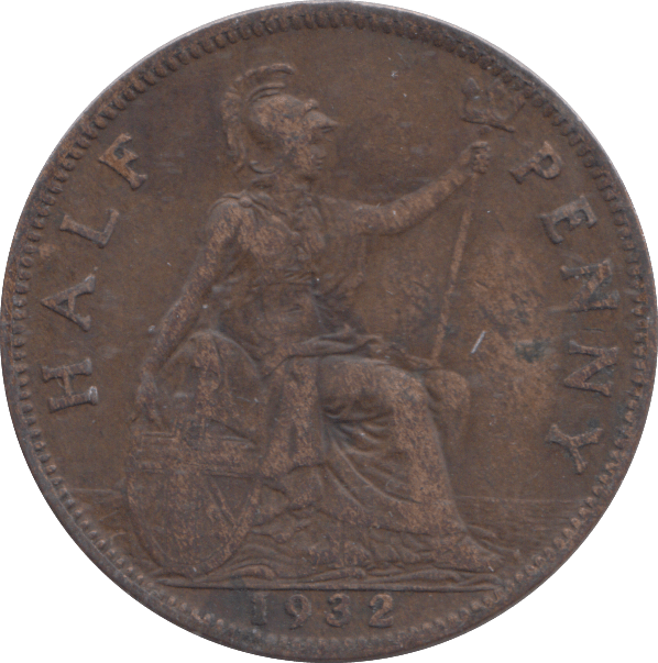 1932 HALFPENNY ( GF ) - HALFPENNY - Cambridgeshire Coins