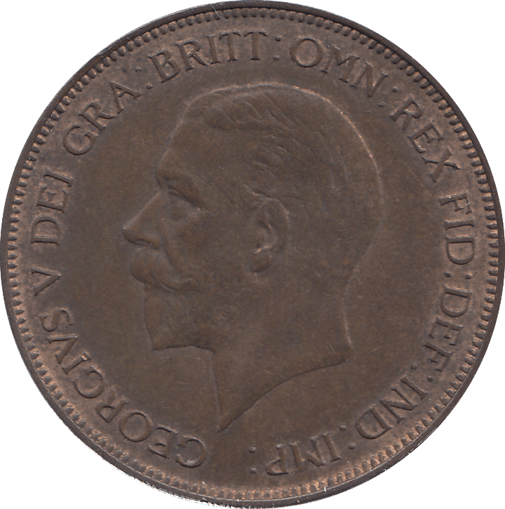 1932 PENNY ( AUNC ) - PENNY - Cambridgeshire Coins