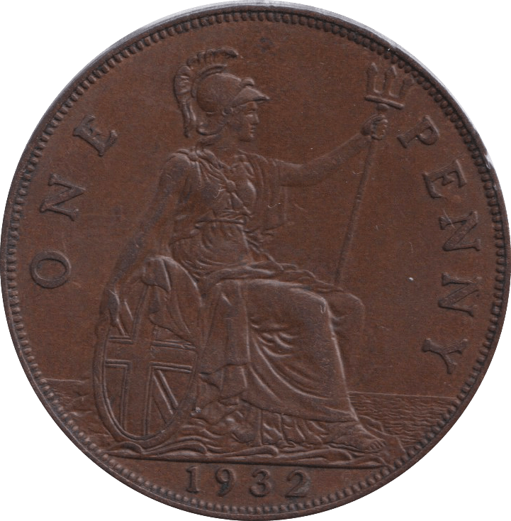 1932 PENNY ( EF ) - PENNY - Cambridgeshire Coins
