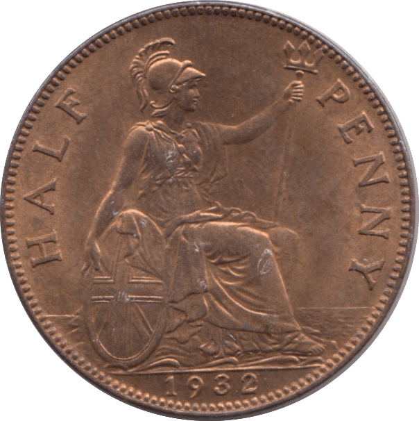 1932 PENNY ( UNC ) 1 - Penny - Cambridgeshire Coins