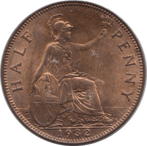 1932 PENNY ( UNC ) - Penny - Cambridgeshire Coins