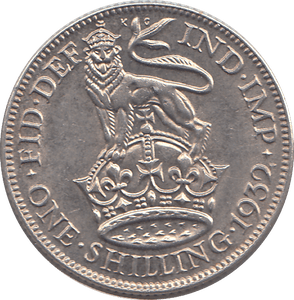 1932 SHILLING ( AUNC ) - SHILLING - Cambridgeshire Coins