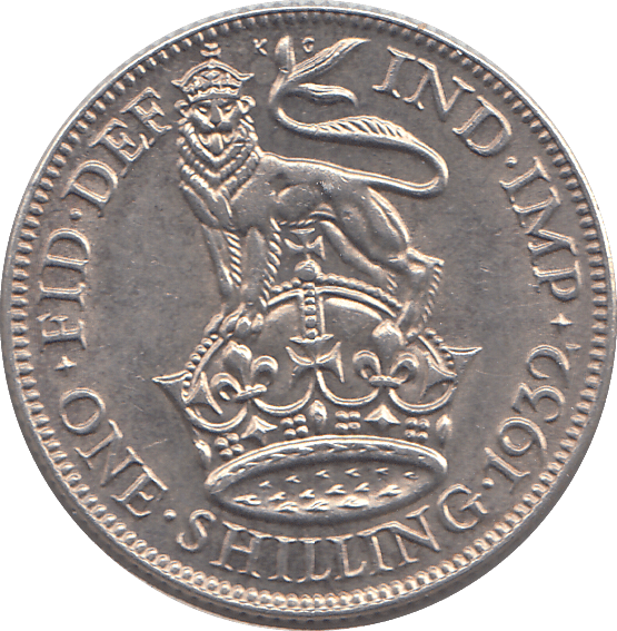 1932 SHILLING ( AUNC ) - SHILLING - Cambridgeshire Coins