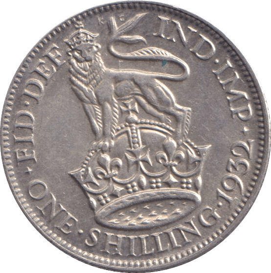 1932 SHILLING ( AUNC ) - SHILLING - Cambridgeshire Coins