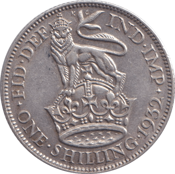 1932 SHILLING ( EF ) ENGLISH - SHILLING - Cambridgeshire Coins