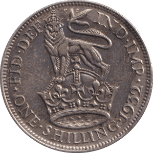1932 SHILLING ( EF ) - SHILLING - Cambridgeshire Coins