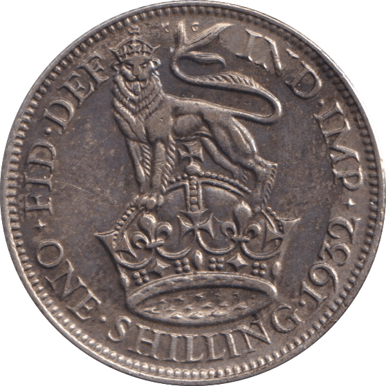 1932 SHILLING ( EF ) - SHILLING - Cambridgeshire Coins