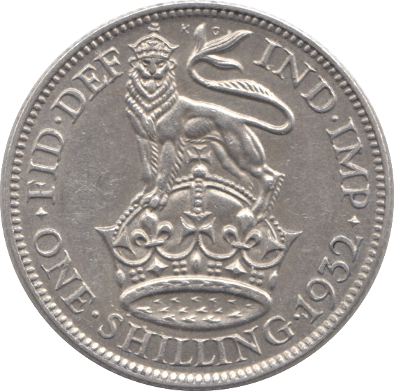 1932 SHILLING ( EF ) - Shilling - Cambridgeshire Coins