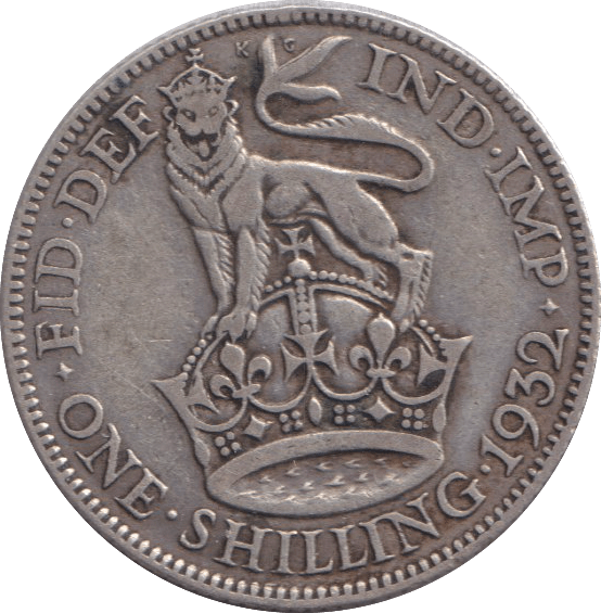 1932 SHILLING ( FINE ) - SHILLING - Cambridgeshire Coins