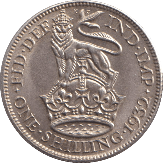 1932 SHILLING ( UNC ) - SHILLING - Cambridgeshire Coins
