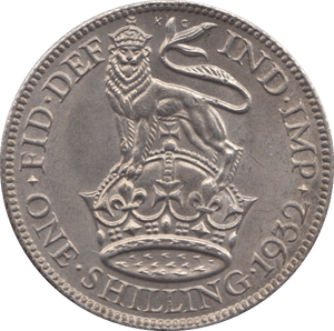 1932 SHILLING ( UNC ) - SHILLING - Cambridgeshire Coins