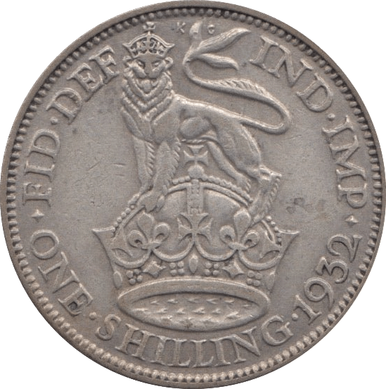 1932 SHILLING ( VF ) - SHILLING - Cambridgeshire Coins