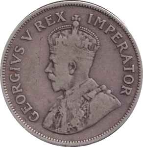 1932 SILVER 2 1/2 SHILLING SOUTH AFRICA - SILVER WORLD COINS - Cambridgeshire Coins