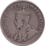 1932 SILVER 2 1/2 SHILLING SOUTH AFRICA - SILVER WORLD COINS - Cambridgeshire Coins