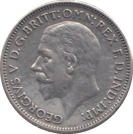 1932 SIXPENCE ( EF ) - WORLD COINS - Cambridgeshire Coins