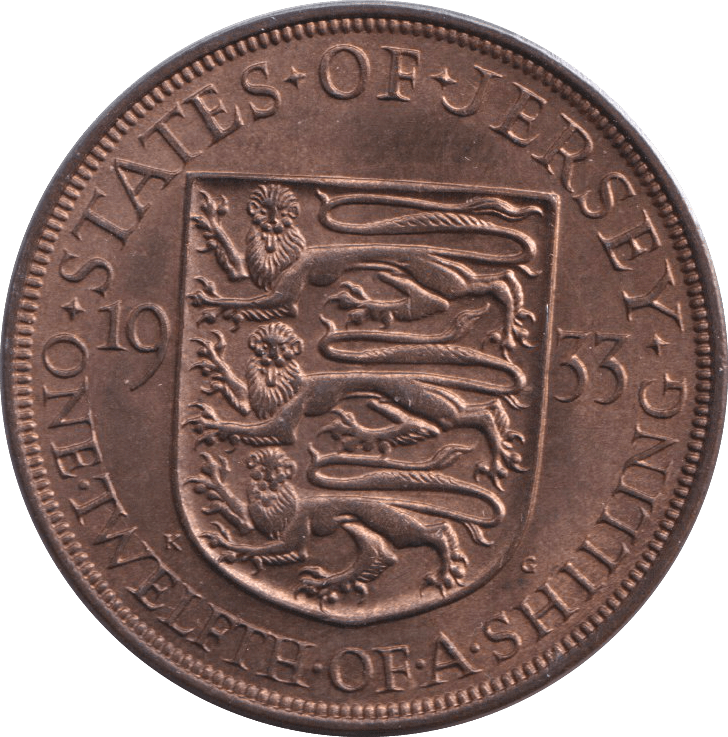1933 1/12 SHILLING - PENNY - Cambridgeshire Coins