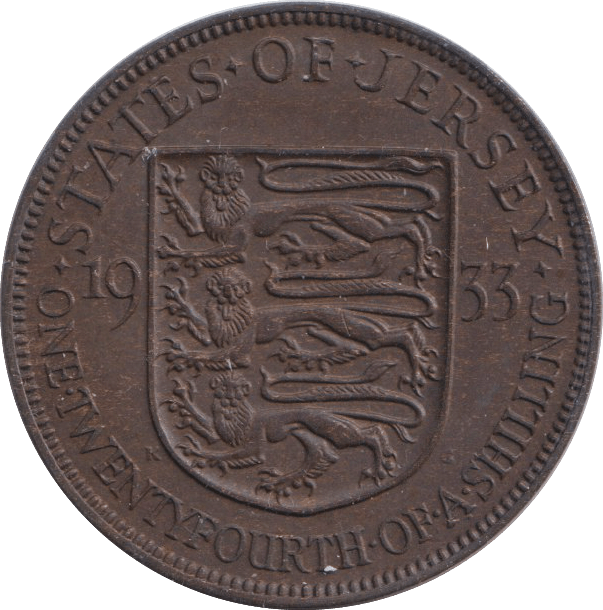 1933 1/24 SHILLING - PENNY - Cambridgeshire Coins
