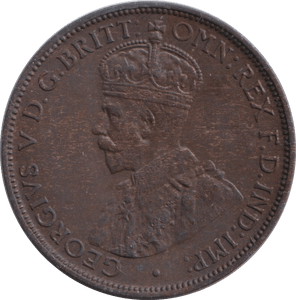 1933 1/24 SHILLING - PENNY - Cambridgeshire Coins