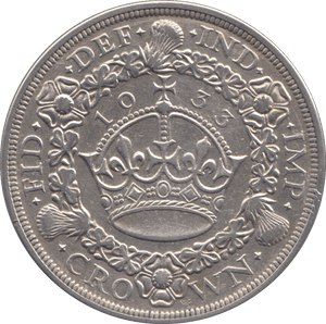 1933 CROWN ( GVF ) - CROWN - Cambridgeshire Coins