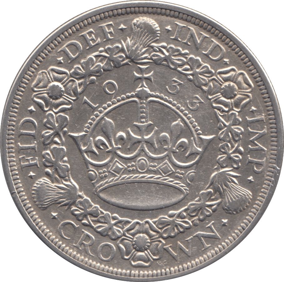1933 CROWN ( GVF ) - CROWN - Cambridgeshire Coins