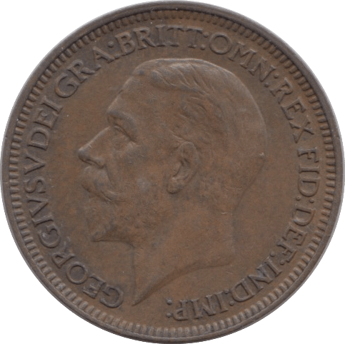 1933 FARTHING ( UNC ) - Farthing - Cambridgeshire Coins