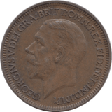 1933 FARTHING ( UNC ) - Farthing - Cambridgeshire Coins