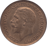 1933 FARTHING ( UNC ) - FARTHING - Cambridgeshire Coins