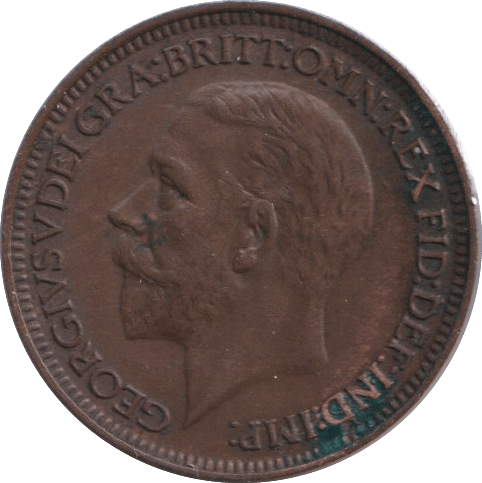 1933 FARTHING ( UNC ) - FARTHING - Cambridgeshire Coins