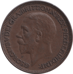 1933 FARTHING ( VF ) - FARTHING - Cambridgeshire Coins