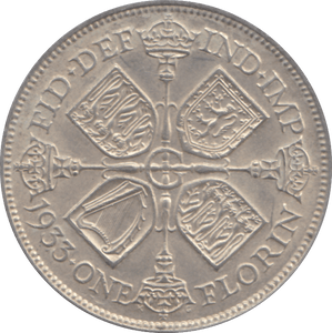 1933 FLORIN ( AUNC ) - FLORIN - Cambridgeshire Coins