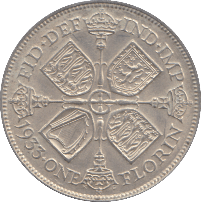1933 FLORIN ( AUNC ) - FLORIN - Cambridgeshire Coins