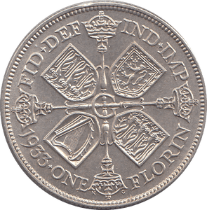 1933 FLORIN ( BU ) - FLORIN - Cambridgeshire Coins