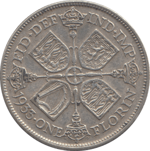 1933 FLORIN ( GVF ) - FLORIN - Cambridgeshire Coins