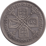 1933 FLORIN ( VF ) - FLORIN - Cambridgeshire Coins