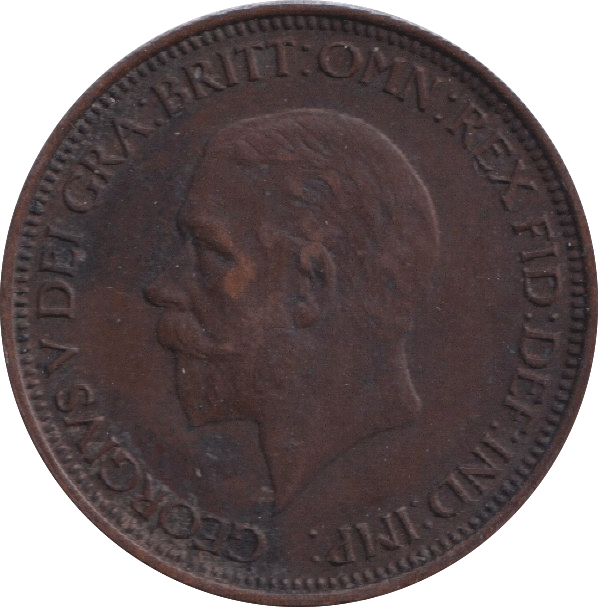 1933 HALF PENNY ( EF ) - HALFPENNY - Cambridgeshire Coins