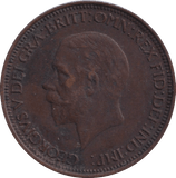 1933 HALF PENNY ( EF ) - HALFPENNY - Cambridgeshire Coins