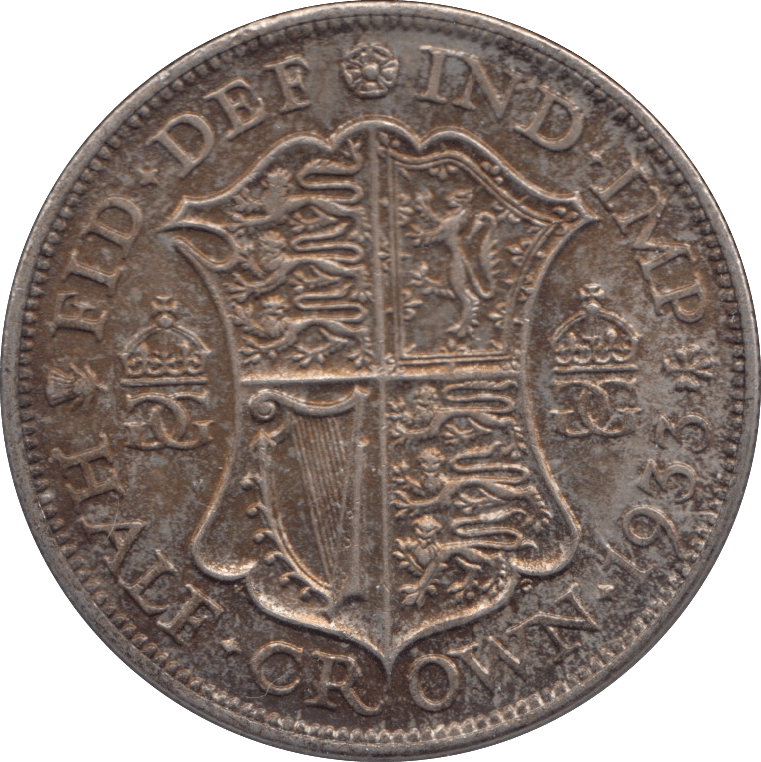 1933 HALFCROWN ( AUNC ) - Halfcrown - Cambridgeshire Coins