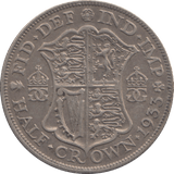 1933 HALFCROWN ( GF ) - HALFCROWN - Cambridgeshire Coins