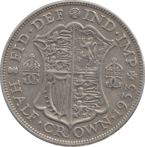 1933 HALFCROWN ( GF ) - HALFCROWN - Cambridgeshire Coins