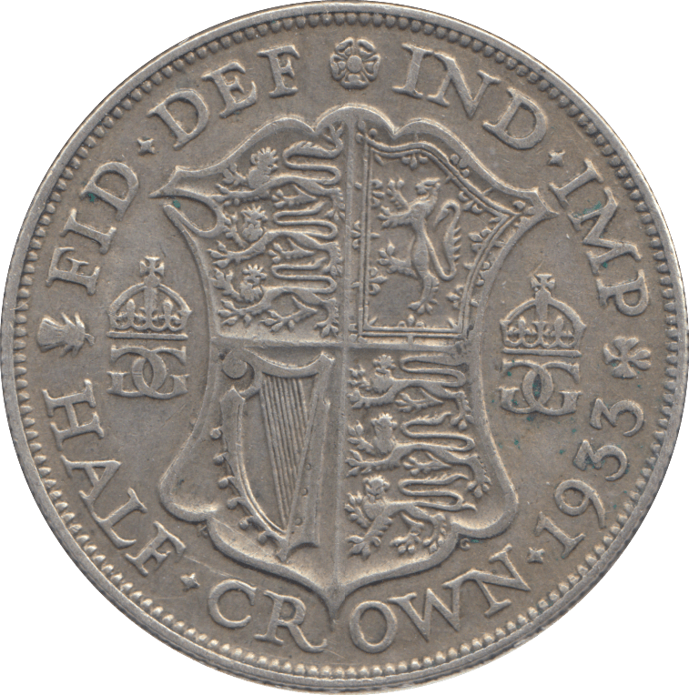 1933 HALFCROWN ( GF ) - HALFCROWN - Cambridgeshire Coins