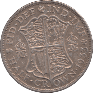 1933 HALFCROWN ( GVF ) - HALFCROWN - Cambridgeshire Coins