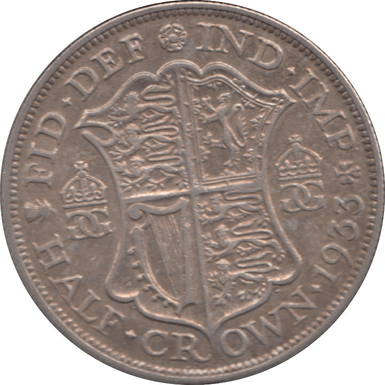 1933 HALFCROWN ( GVF ) - HALFCROWN - Cambridgeshire Coins